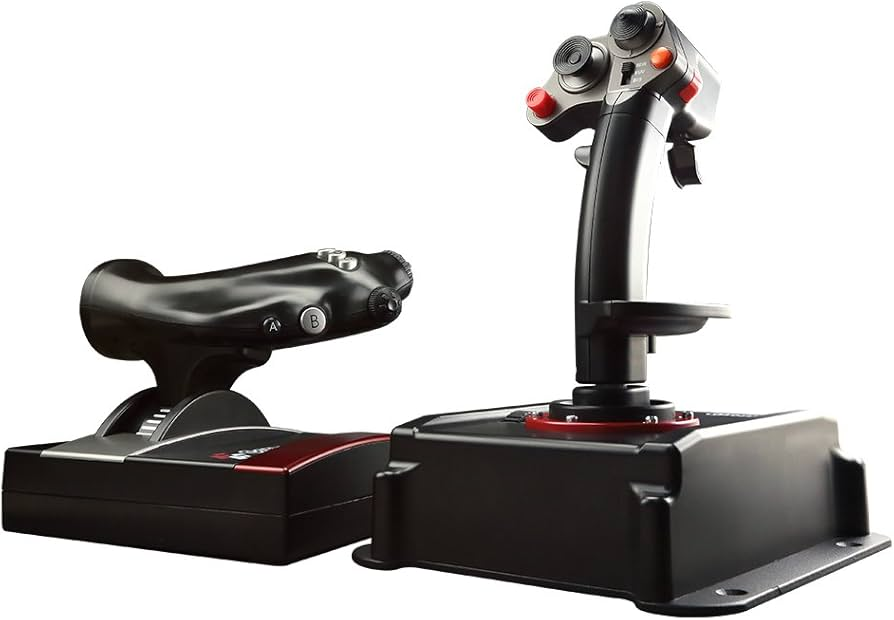 Flashfire V5 JS3401V USB Cobra HOTAS Combo Joystick Black Flashfire V5 JS3401V USB Cobra HOTAS Combo Joystick Black